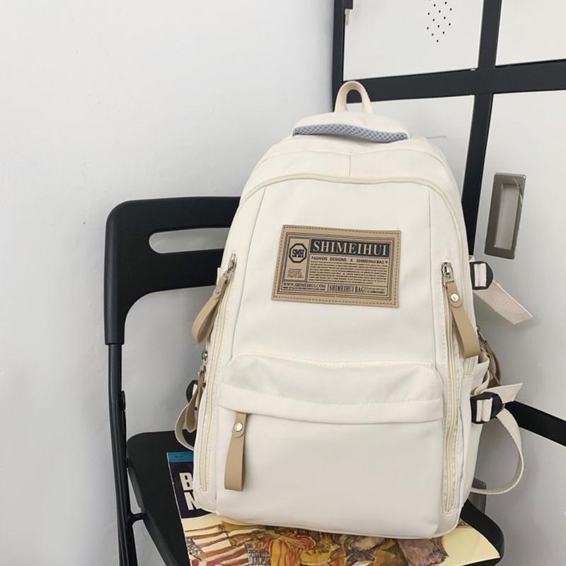 IELGY Рюкзак женский универсальный корейский стиль модный большой емкости нейлон пара — фото 10