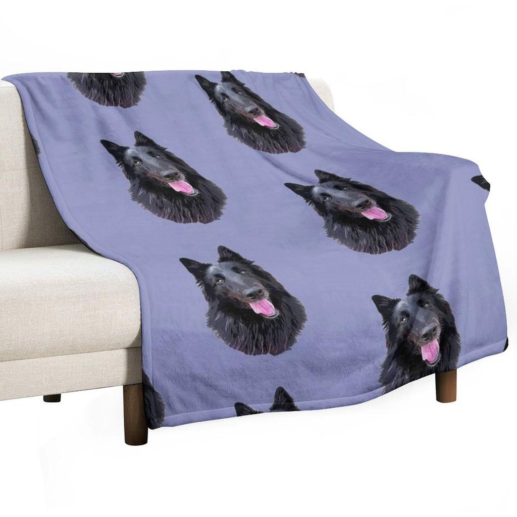 Belgischer Schäferhund Groenendael Überwurfdecke Dünne Bettwäsche Sommerbettwäsche Niedliche Decken
