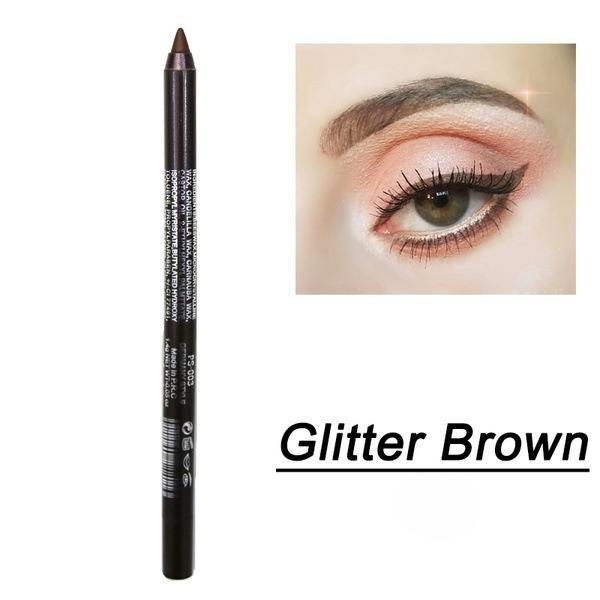 MultiColor Shimmery Eyeliner Pencil Gel Eyeliner 4-in-1 Colored Eyeliner Eye Shadow and Eyebrow Pencil Waterproof and Long Lasting