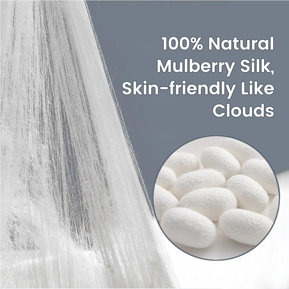 100% Maulbeerseide Schlafmaske?Für?Frauen Männer Weiche Augenklappen Naturseide Gesichts-Satinmaske Schlafkomfort Augenabdeckung High Ends