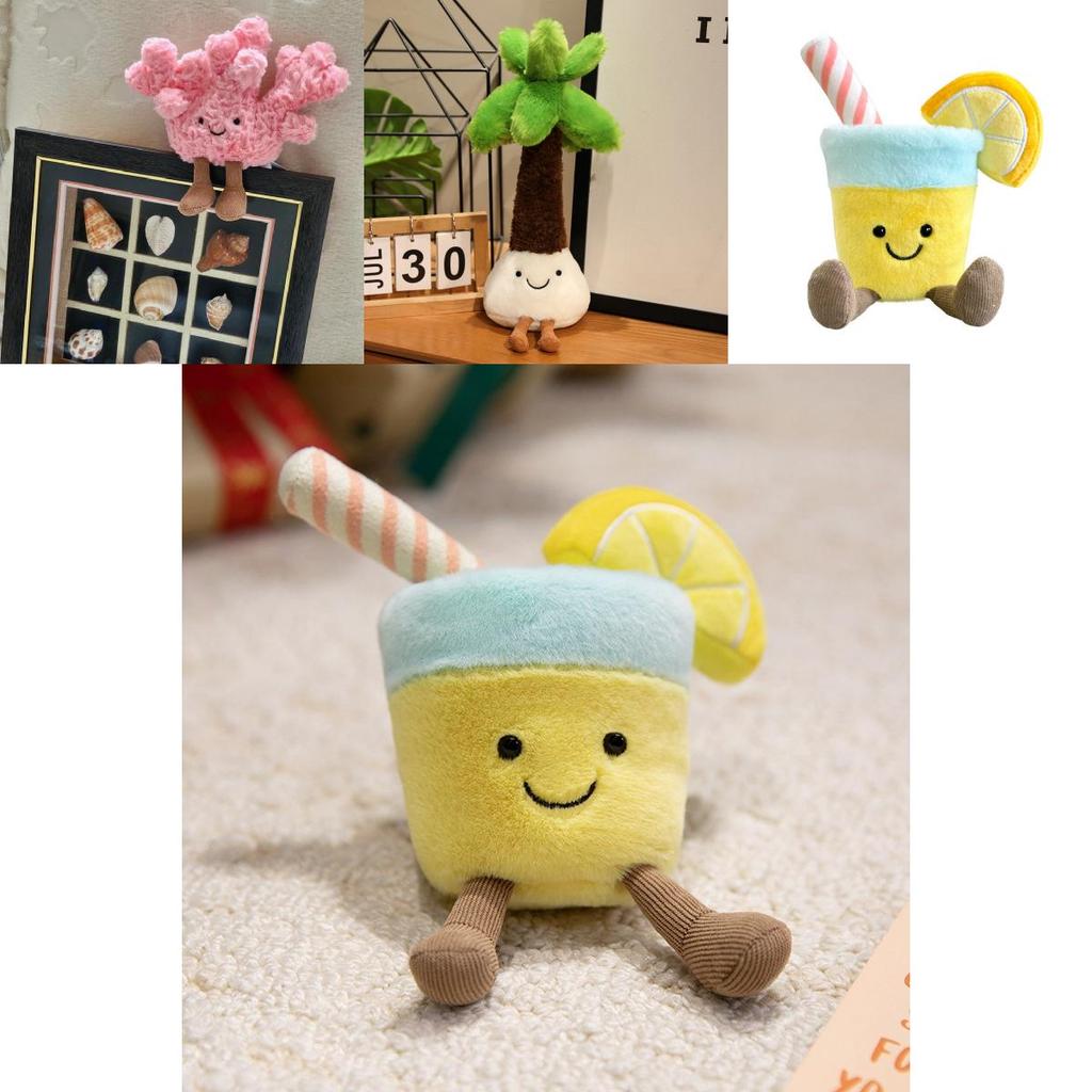 Coconut Juice Plush Toy For Girls Heartwarming Gift For Valentines Day