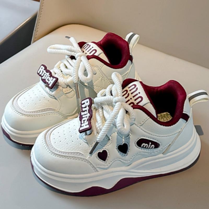 

Детские кроссовки Four Seasons Low Top Breathable для скейтбординга для детей и студентов, популярные кроссовки для бега, для мальчиков и девочек, удобные кроссовки для спортзала 26 красный