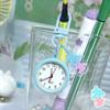Easy Reading College Cute Backpack Pendant Portable Time-Telling Wall Clock Decoration  Daily Wear