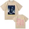 SteveLacy Oh Yeah Tour 2026 T Shirt Men Women Gothic High Street Oversized T-shirt Y2K Harajuku Punk Gothic Round T-shirt