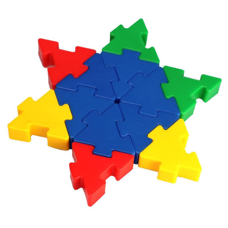 Children s Clever Building Blocks Educational Toy - Geometric Puzzle for Boys and Girls