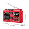 Pocket Radio Wireless BT Speaker Battery Operated Radio Support TF Card U Disk Earphone Sleep Timer for Indoor Outdoor Travel