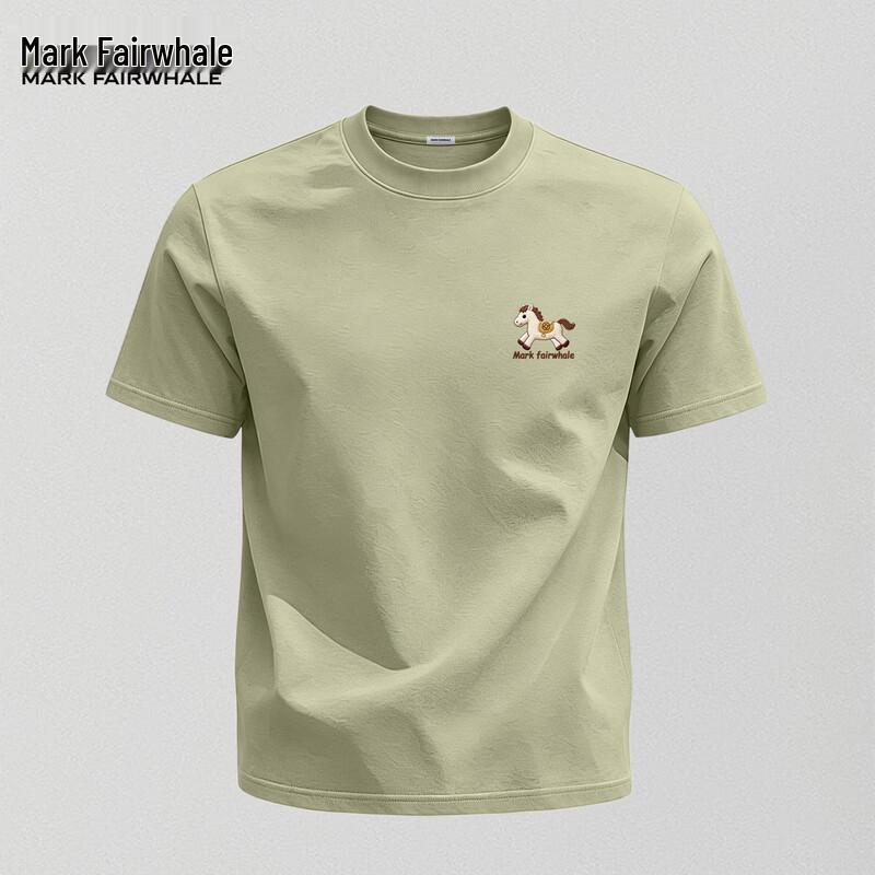 Mark Fairwhale Men s Pony Print Cotton T-Shirt 2XL