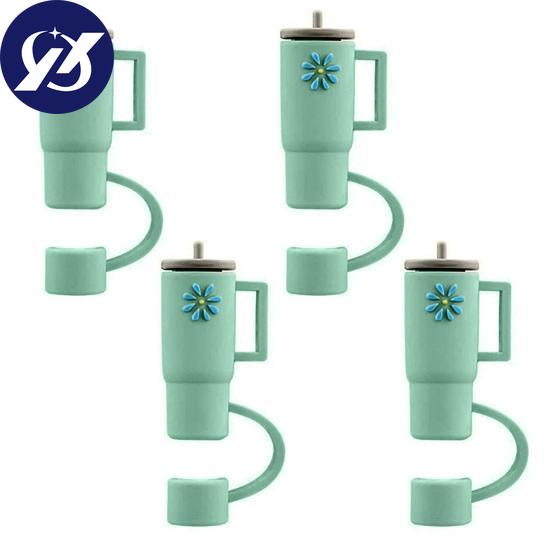 Stylish Straw Tip with Handle Reusable Multi-purpose