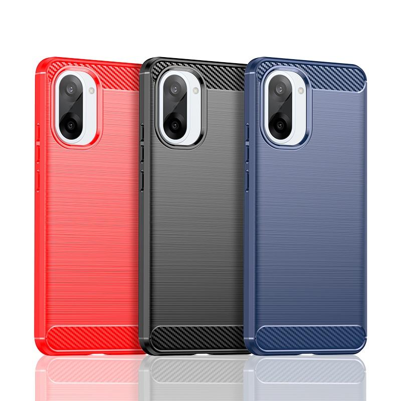 For Cover OnePlus Nord CE 5 Case For Oneplus Nord CE 5 Capas Bumper Back Armor Carbon Fiber Soft TPU OnePlus Nord CE 5 Fundas