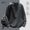 Heavyweight Cotton Long-Sleeve Crew Neck T-Shirt