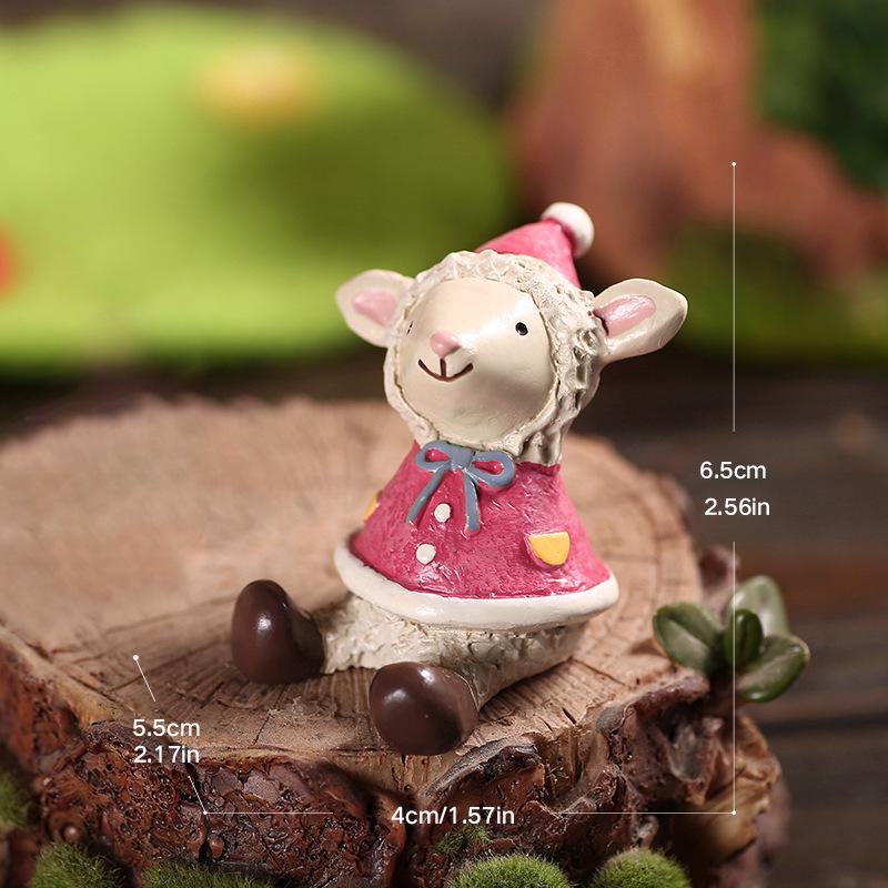 Creative ZAKKA Christmas Decor: Home Goods, Dolls, Figurines, Micro Landscape Ornaments, and Christmas Tree Decorations