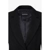 Emporio Armani Women S Notch Lapel Waffle Single Jacket A525302512