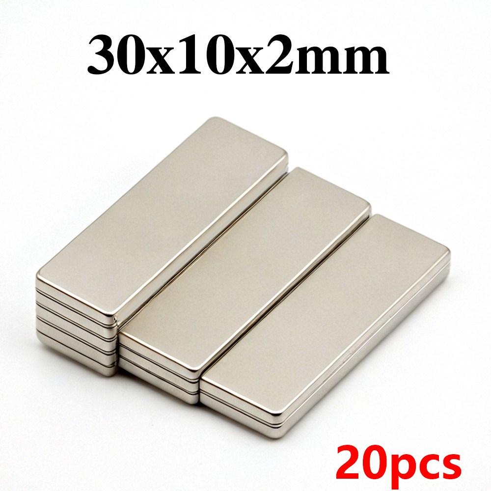 30x10x2mm block Refrigerator Magnets imanes para manualidades for Refrigerator, Office, DIY