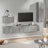 VidaXL TV Furniture Set 4 Pcs Sonoma Grey Engineered Wood 3114332