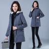 Plus-size Suit Plaid Woolen Jacket Autumn Winter Thicken Slim Long-sleeved Outwear Women's All-match Brushed Coat M-3XL