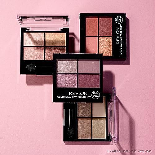 REVLON COLORSTAY DAY TO NIGHT (TM) EYESHADOW QUAD 505 Decadent: Color Image: Pink Beige REVLON COLORSTAY DAY TO NIGHT(TM) EYESHADOW QUAD 505 Decadent