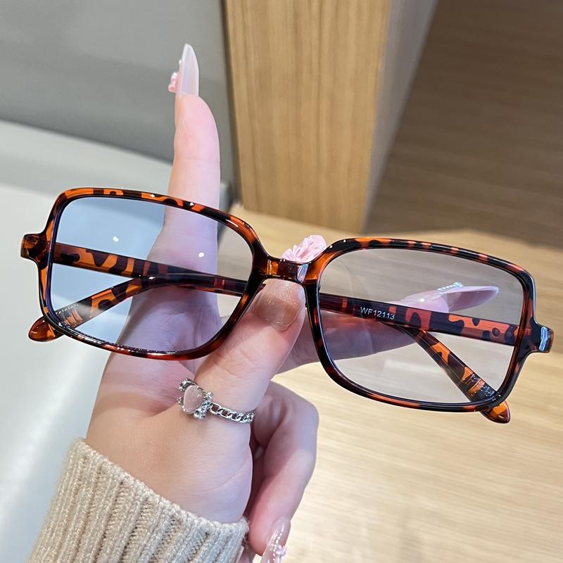 New Korean Version Simple Square Sunglasses for Men and Women Fashion Trend UV Resistant Outdoor Sunshade Sunscreen Glasses