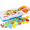 STEM Educational Interactive Toy, 237 Pcs ABS Building Blocks Set with Electric Drill for 2D/3D Engineering Construction, Portable Storage Case