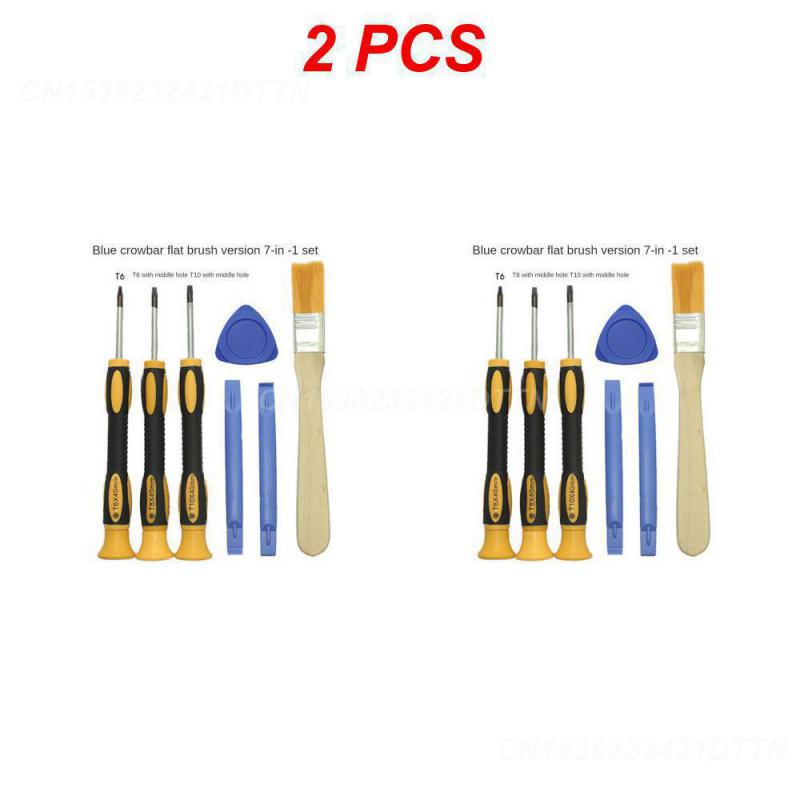 

2/3/4 шт. Ручка для ремонта инструментов точный прочный портативный ручной инструмент шестигранная отвертка Torx нескользящая с отверстием отвертка