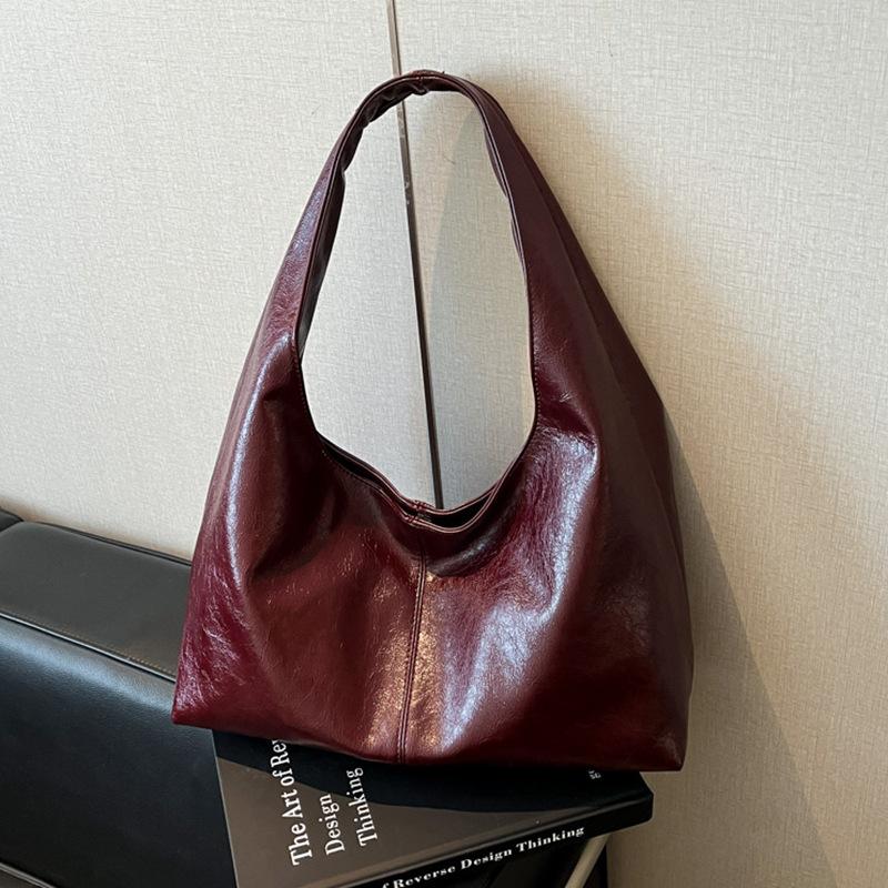 Vintage Underarm Bag Women's Tote Bag Large Capacity Shoulder Bag