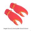 Lobster Claw Gloves Giant Latex Funny Paw for Game Festival Pretend Play