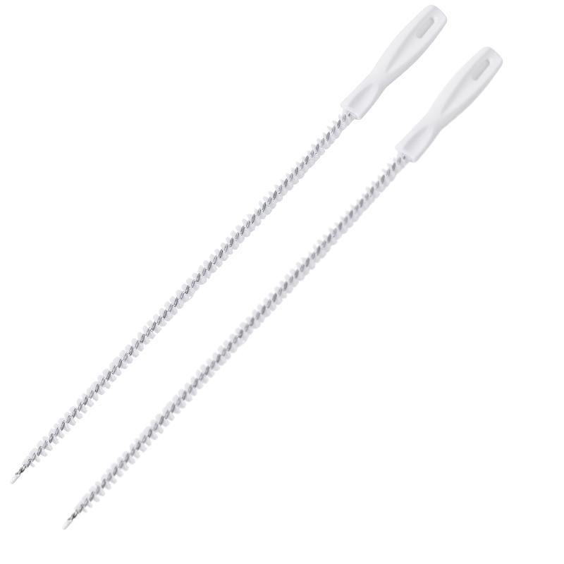 

2 pcs household pipe unblocker, sewer unblocker, can be bent for clearing kitchen oil blockages