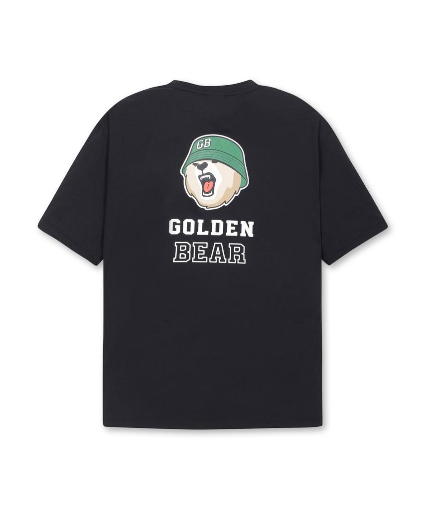 Goldeunbeeo (Uni) Sorona Printed Back T-Shirt_G4Tam25365Bkx