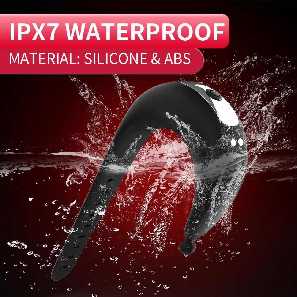 Newest Adjustable Vibrating Cock Ring for Men Masturbator Penis Ring Vibrator Male Delayed Ejaculation Sex Toys for Man Cockring