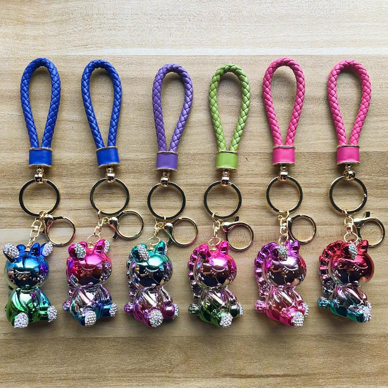 Unicorn Delightful Resin Keychain With Sparkly Rhinestones For Various Celebrations
