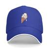 Fusible Ice Cream Unisex Fashionable Baseball Cap Adjustable Trucker Cap Sports Cap Adjustable Sandwich Cap Four Seasons