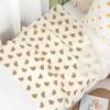 Soft Cotton Newborn Wrap Blanket Double-Layered Baby Quilt Soft Gauze Wrap Blanket  For Newborn
