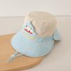 Breathable Kids Shawl Sunhat Cartoon Animals Baby Sun Protection Hat  1-5 Years Old
