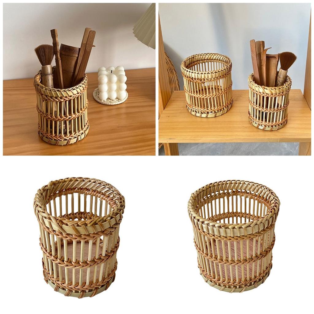 Elegant Styles Flower Pots Natural Wickers Plant Basket Fashion Accessories for Home Decoration Daily Casual Use
