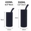 550/420M Water Bottle Sleeve With Handle Cup Sleeve Washable Insulated Bottle Cover
