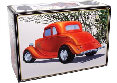 Platz AMT 1934 Ford 5-Fenster-Coupé Street Rod, Kunststoffmodell, AMT1384, 1/25