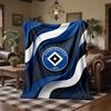 Hamburger SV Fußball Druck Flanell Decke Weich Warm Sofa Bett Überwurfdecke Für Zuhause Büro Schlafzimmer
