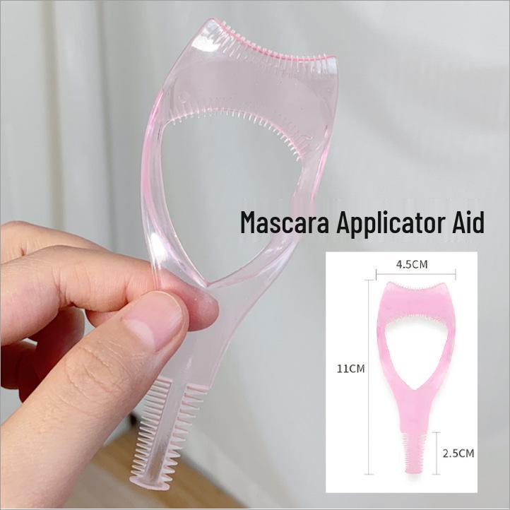 

Three-in-One Mascara & Eyeliner Applicator for Beginners – Lower Lash & Eye Makeup Tool