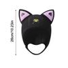 Katzenohren Tauchhaube 3mm Neopren Neoprenanzug Haube Niedliche Damen Hautfreundliche Badekappe zum Surfen Schnorcheln Kaltwasser Tauchen
