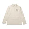MALBON GOLF M Fleece Half Zip T-Shirt Ivory (Man)