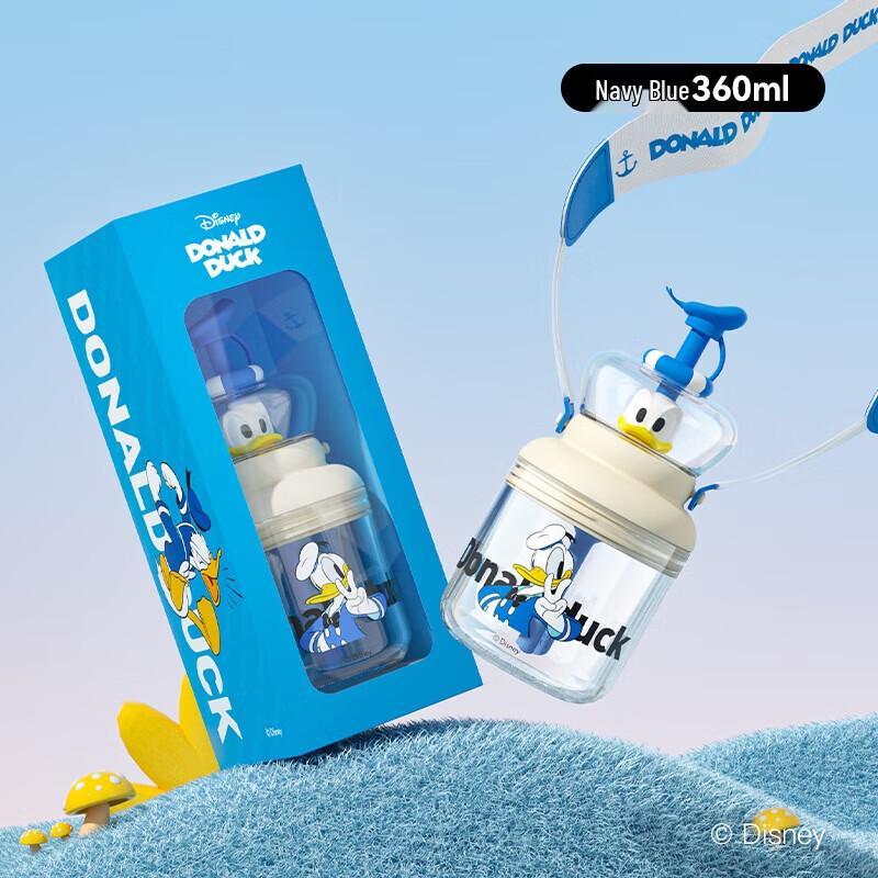 Стакан-поильник Germ Donald Duck Серия 360 мл с трубочкой