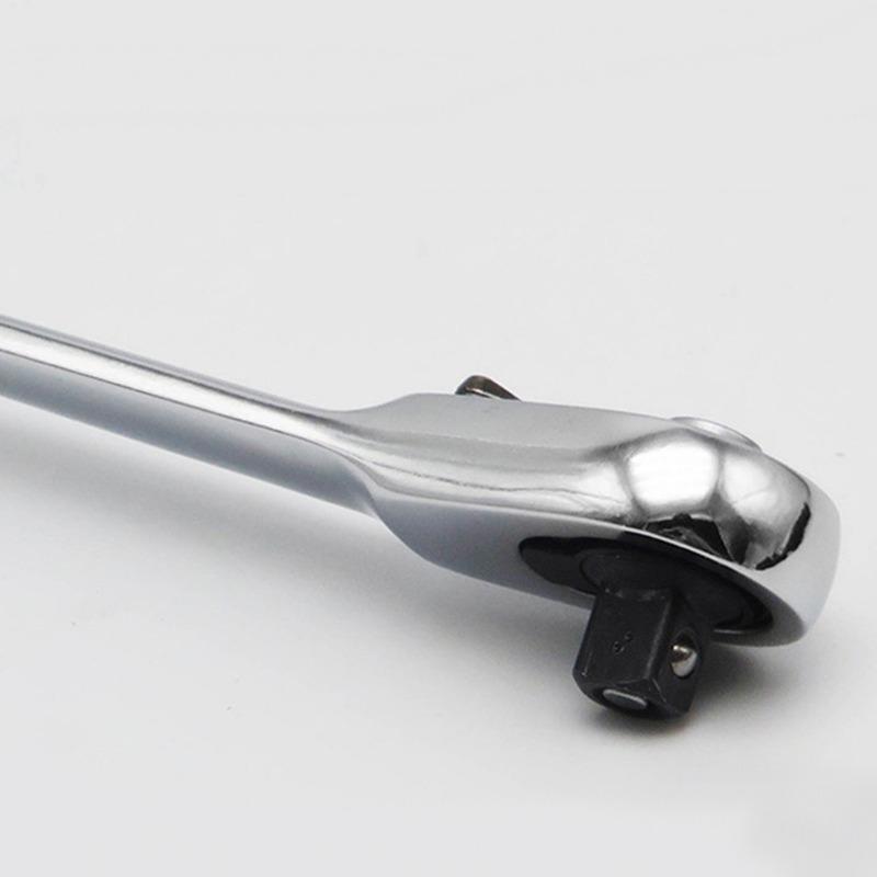 1PC Mini Clé à Cliquet Double Extrémité à Douille Rapide Clé à Cliquet 72 Dents Tournevis Clés Dynamométriques Hexagonales Outils Manuels de Réparation