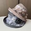 Summer new anti-ultraviolet sun hat fashionable versatile beach basin hat women's sun protection breathable cool hat tide