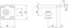 Zmb4 Nickel-Plated Furniture Cylinder Lock - Mp Zm Zmb 4