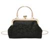Clasp Frame Embroidery Chinese Style Handbag Purse Ladies Clutch Bag  Girls