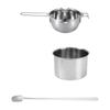 304 Stainless Steel Double Boiler Water Bath Pot Chocolate Melting Pot Set  Gift Making