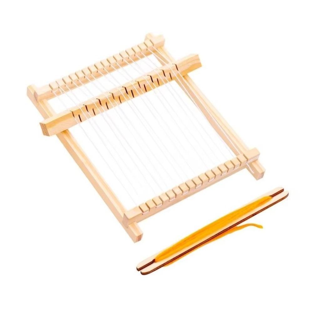 Traditionelle Strickmaschine Handgewebter Webstuhl Bausatz für Kinder