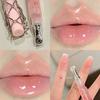 Rotary Small Iron Lip Gloss Moisturizing Hydrating Lip Oil High Gloss Lip Balm