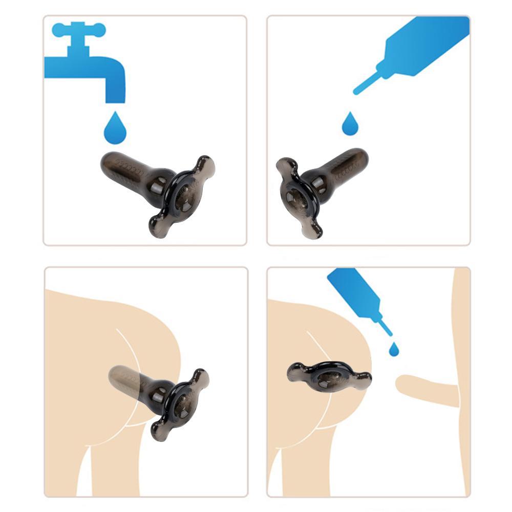 Soft Butt Plug Prostata Massasjeapparat Silikon Mann Penis Sleeve Dildo Insert Design Hule analplugg Sexleketøy for kvinner Menn