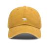 Summer Baseball Cap - Vintage Washed Polar Bear Print Korean Style Sun Hat for Students, Breathable Adjustable Trendy Snapback