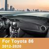 For Toyota 86 GT86 FT86 Scion FR-S 2012-2018   Car Dashboard Cover Mat Auto Dash Board Sun Shade Pad Carpets Accessories